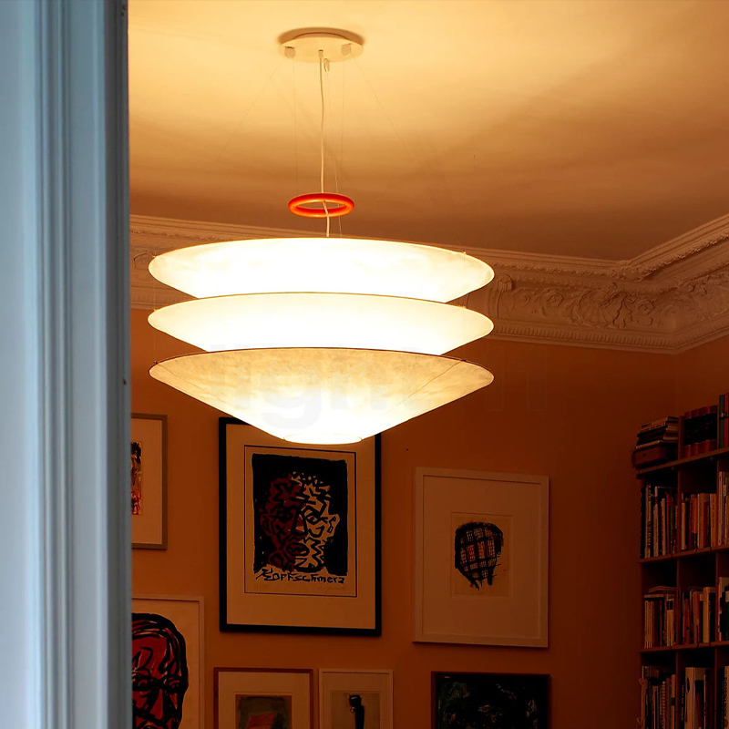 Japanese Lighting Decor - Yüzdürme Sarkıt İskandinav kağıt ışık gölge
