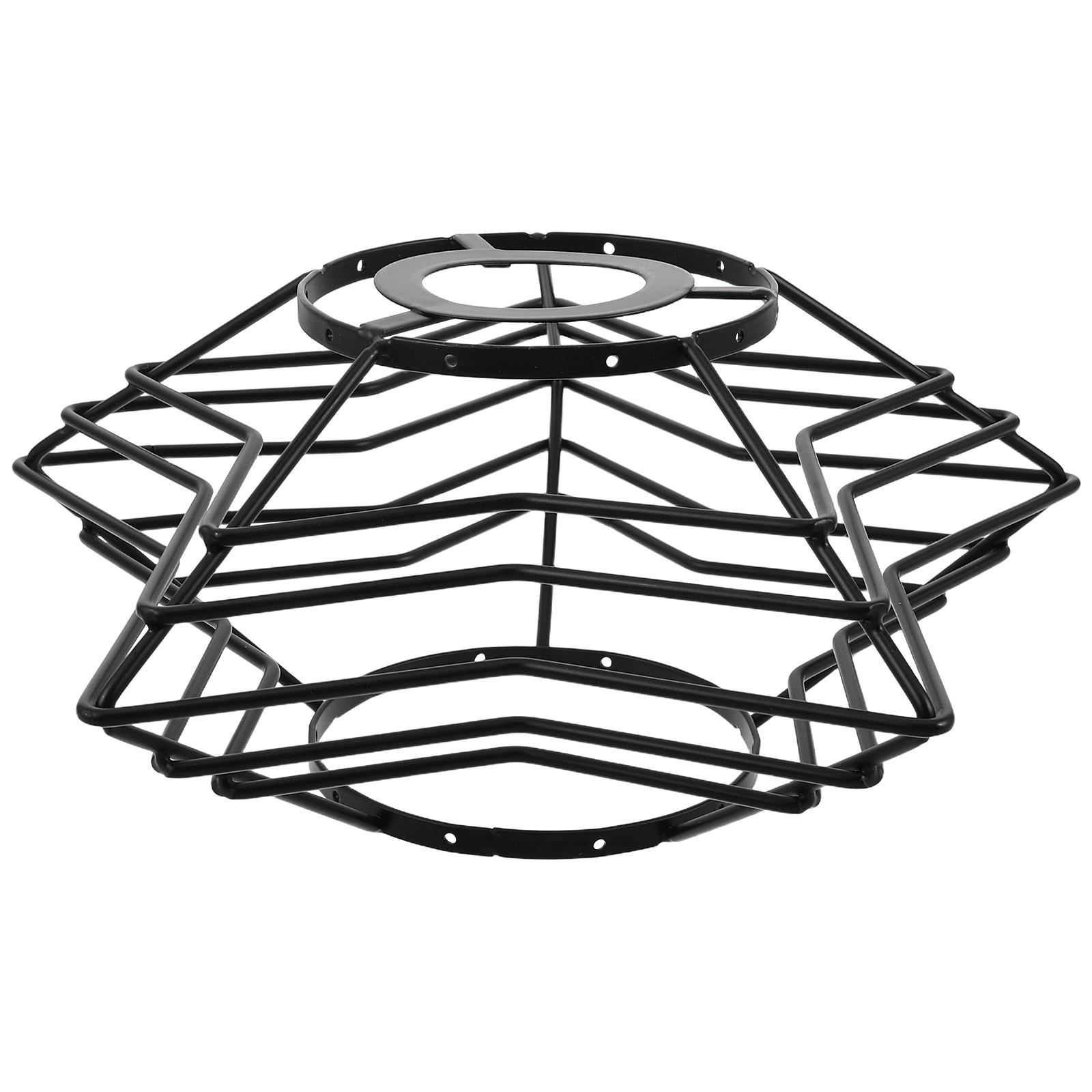 Geometric Lamp Shade - E27 Duy Tipi Sarkıt Lamba, Metal