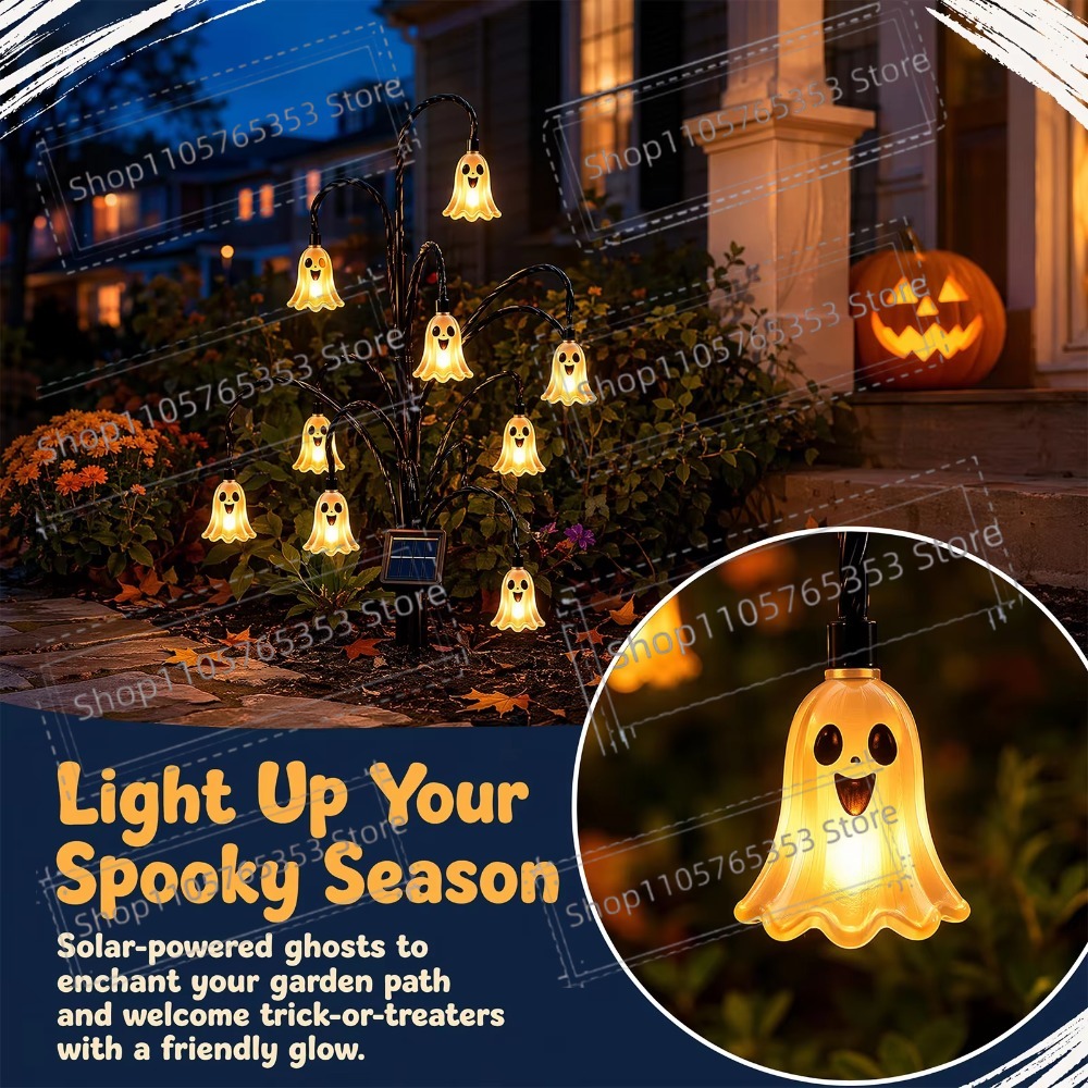 Lighting Tree Decor - Cadılar Bayramı Güneş Enerjili Fener Dış
