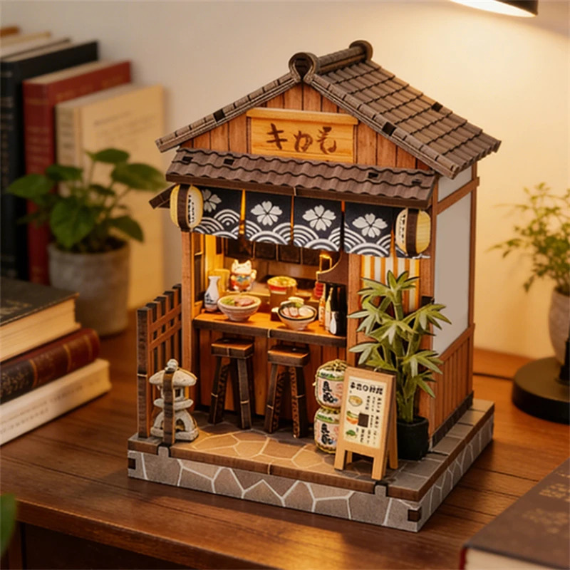 2027 DIY Ahşap Mini Ev Japon T - Japanese Lighting Decor incelemesi ve fiyatı