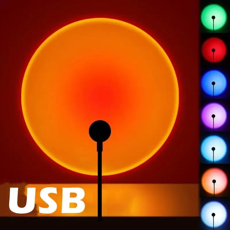 USB Gün Batımı Projeksiyon Lam - Sunset Lamp Projection incelemesi ve fiyatı