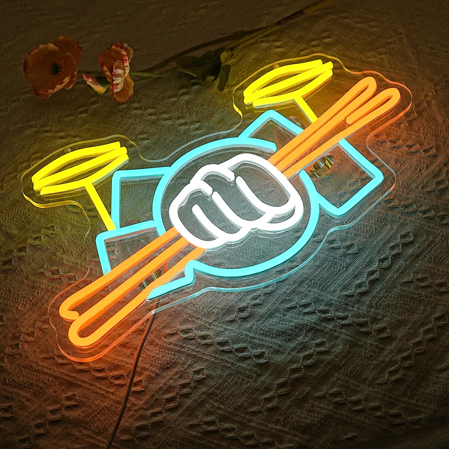 Davul Seti Neon Tabela USB Güç - Lighting Decor Ideas incelemesi ve fiyatı