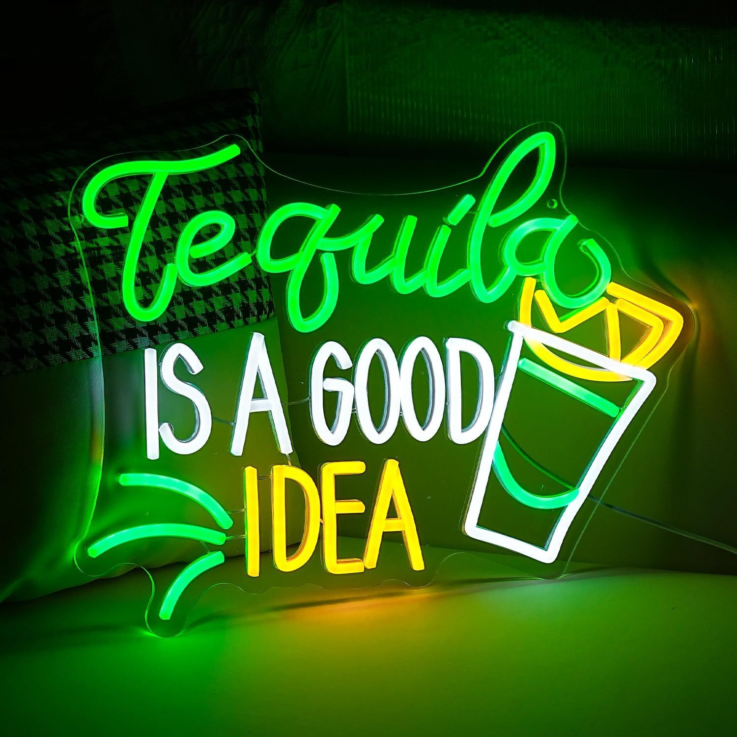 Tekila İyi Bir Fikirdir Neon T - Outdoor Lighting Decor Ideas incelemesi ve fiyatı