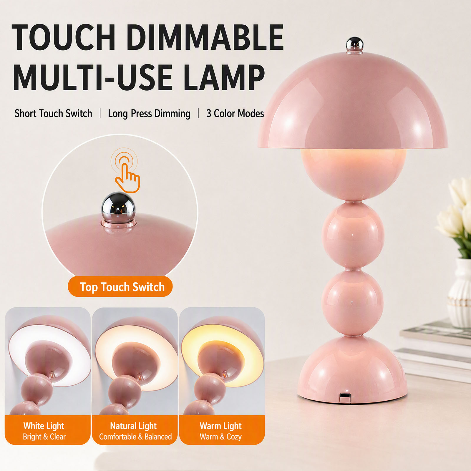 Vintage Mantar Masa Lambası US - Lighting Decor incelemesi ve fiyatı