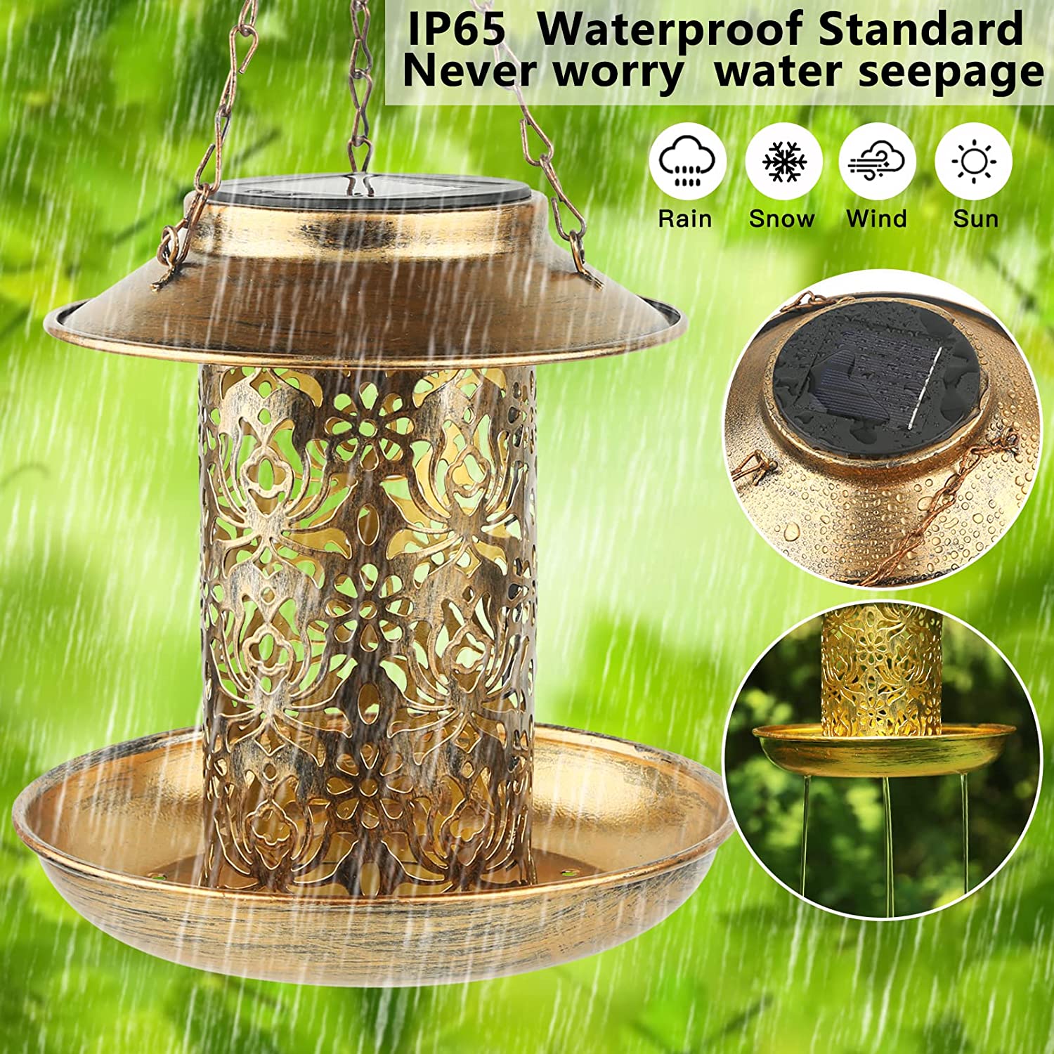 Güneş Kuş Besleyici Metal Açık - Outdoor Lighting Decor Ideas incelemesi ve fiyatı