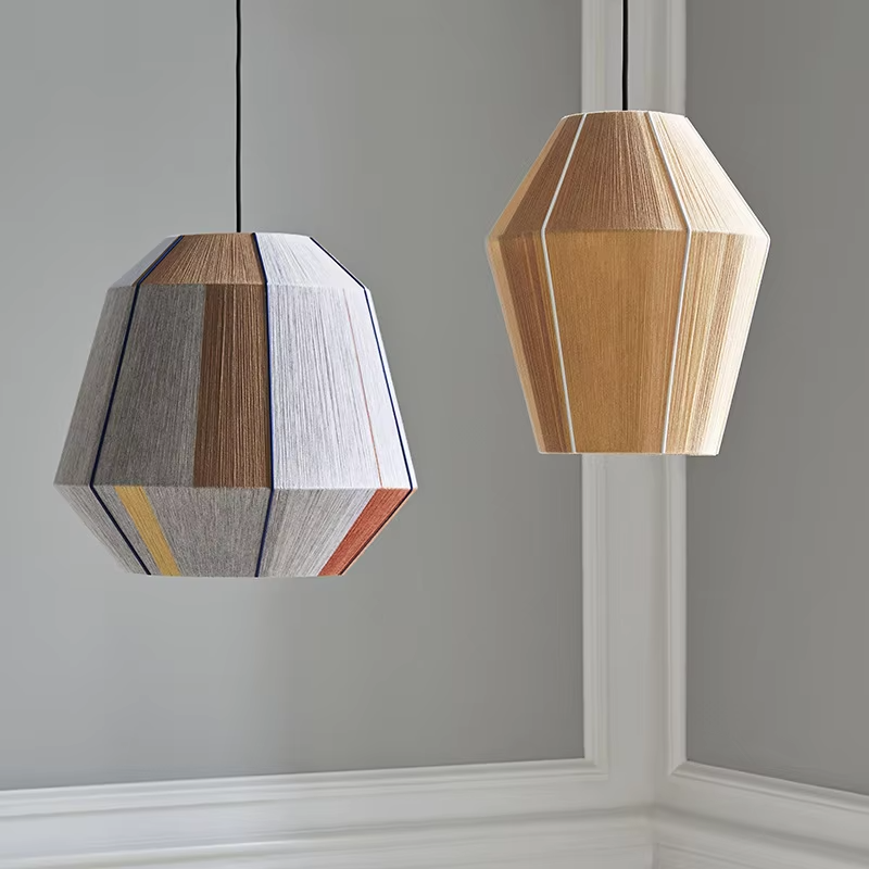 Rattan sarkıt lamba Boho Geome - Geometric Lamp Shade incelemesi ve fiyatı
