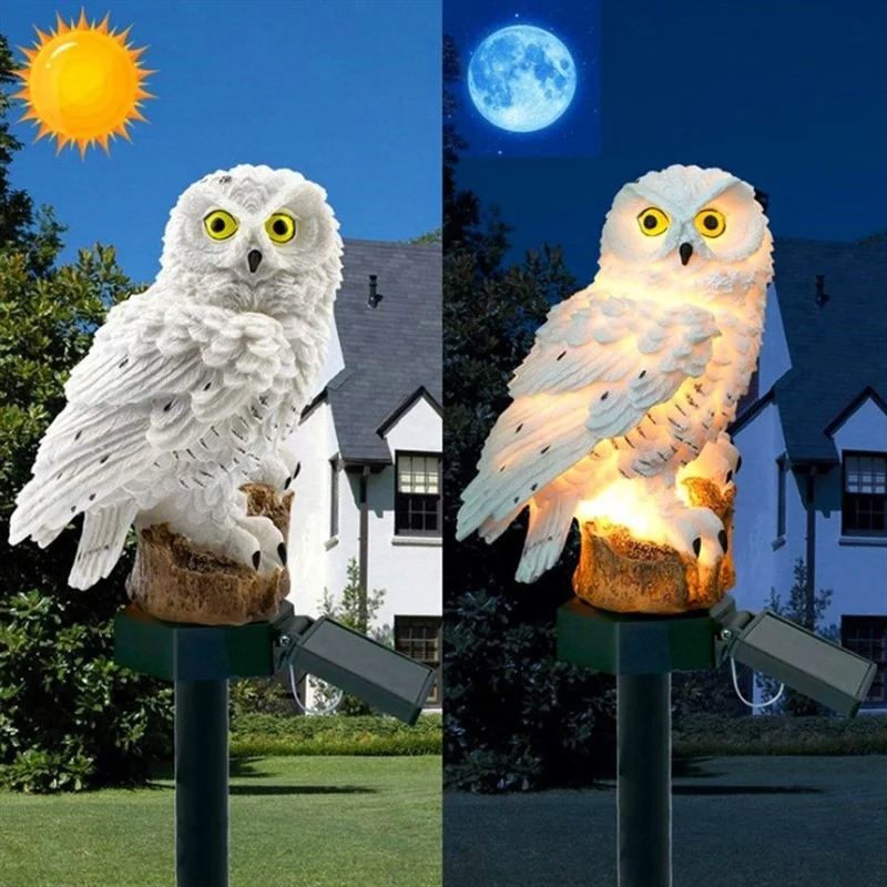 Güneş Enerjili Baykuş Heykeli  - Lighting Decor Ideas incelemesi ve fiyatı
