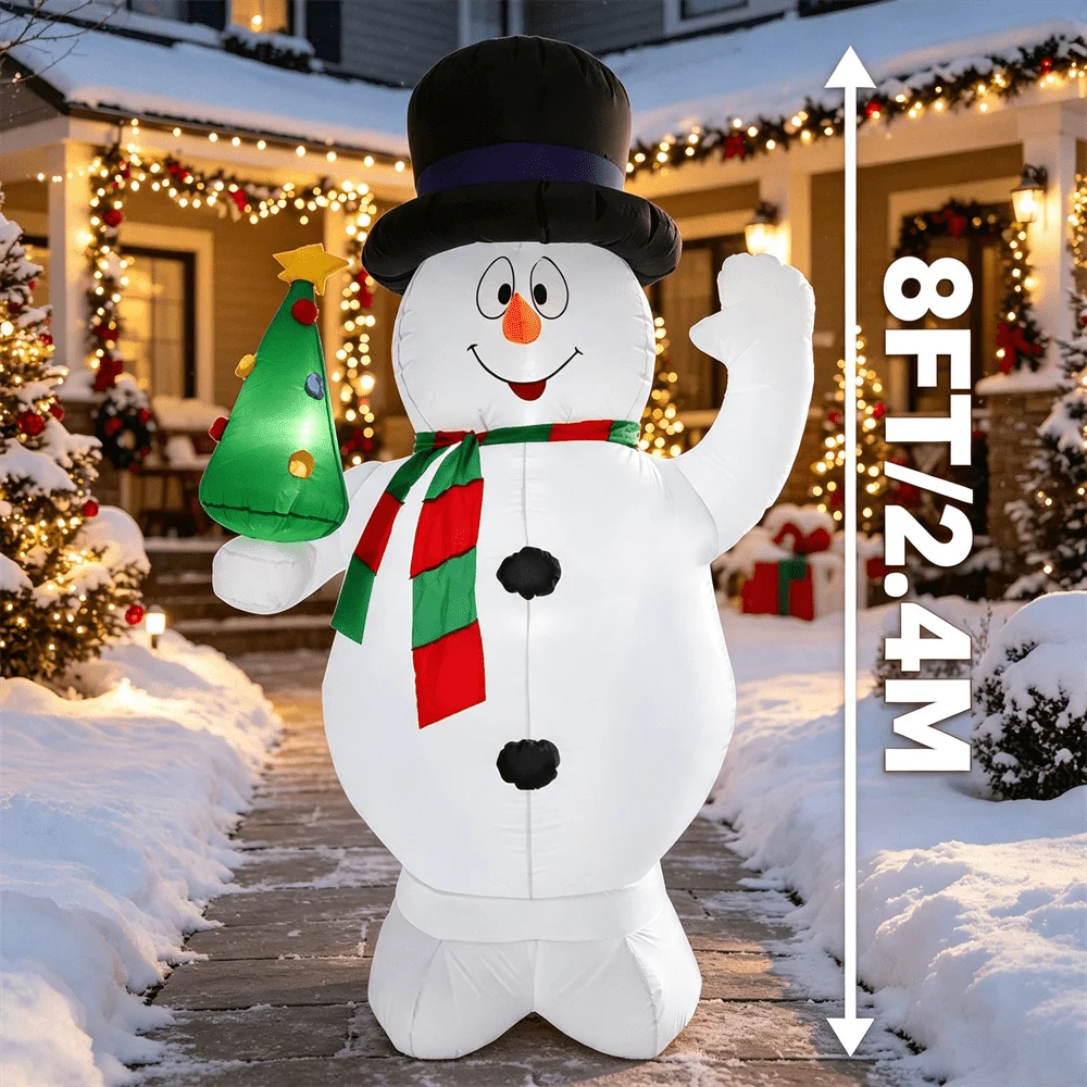 Kış Harikası 8FT/2.4M Boyunda  - Lighting Tree Decor incelemesi ve fiyatı