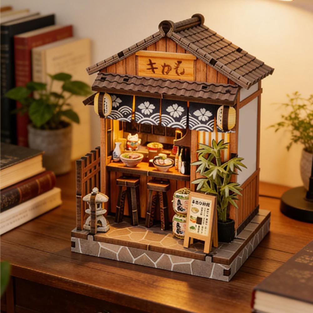 DIY Ahşap Japon Taverna Minyat - Japanese Lighting Decor incelemesi ve fiyatı