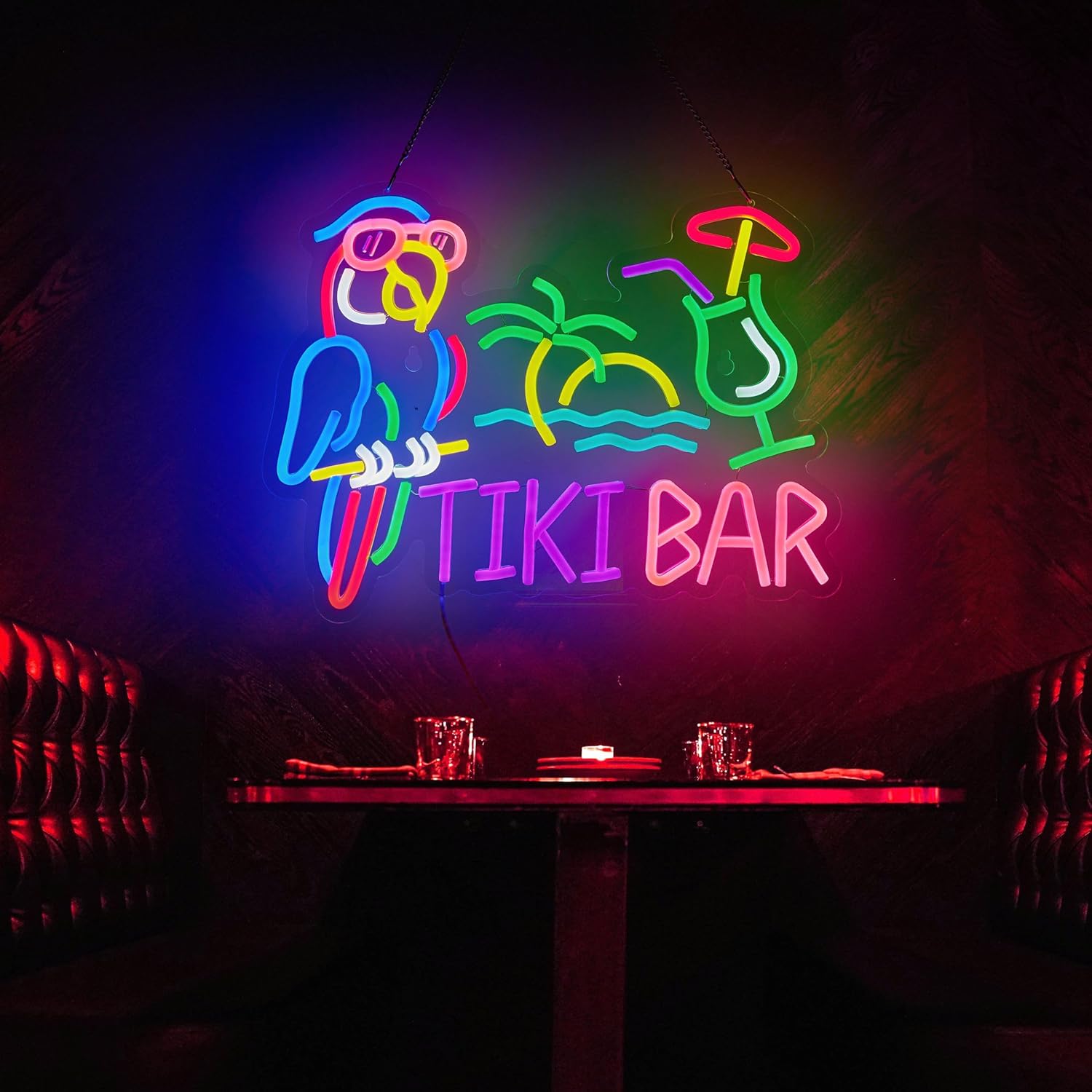 Tiki Bar Papağan Palmiye Ağacı - Lighting Tree Decor incelemesi ve fiyatı
