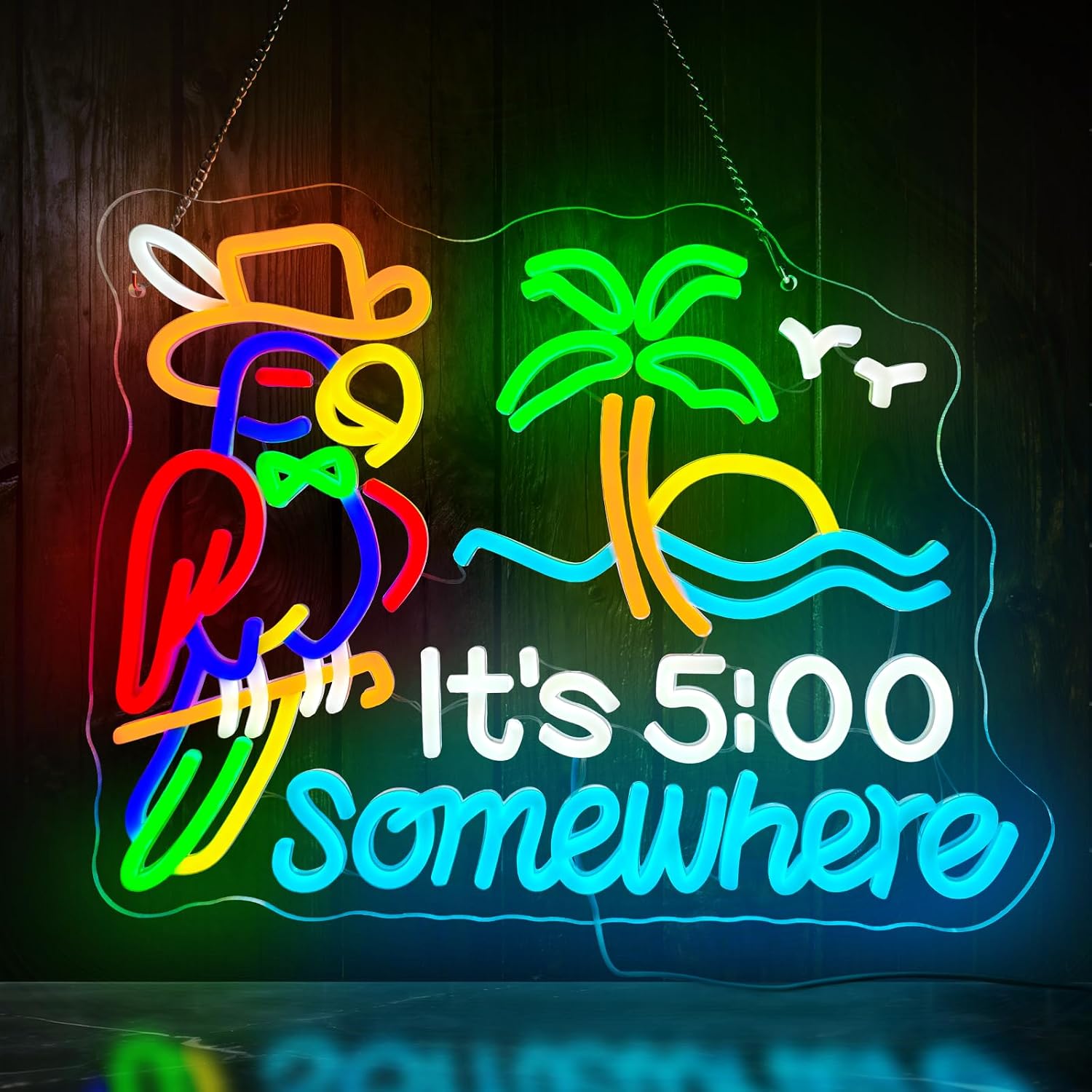 Tiki Bar Papağan Palmiye Ağacı - Lighting Tree Decor incelemesi ve fiyatı