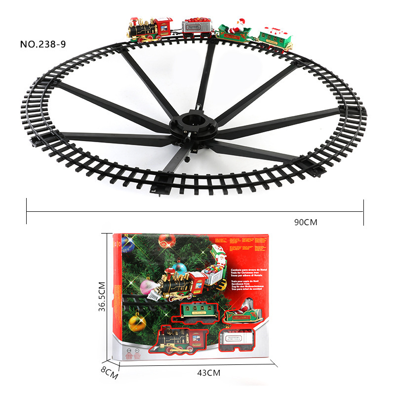 Elektrikli Noel Tren Seti, Müz - Lighting Tree Decor incelemesi ve fiyatı