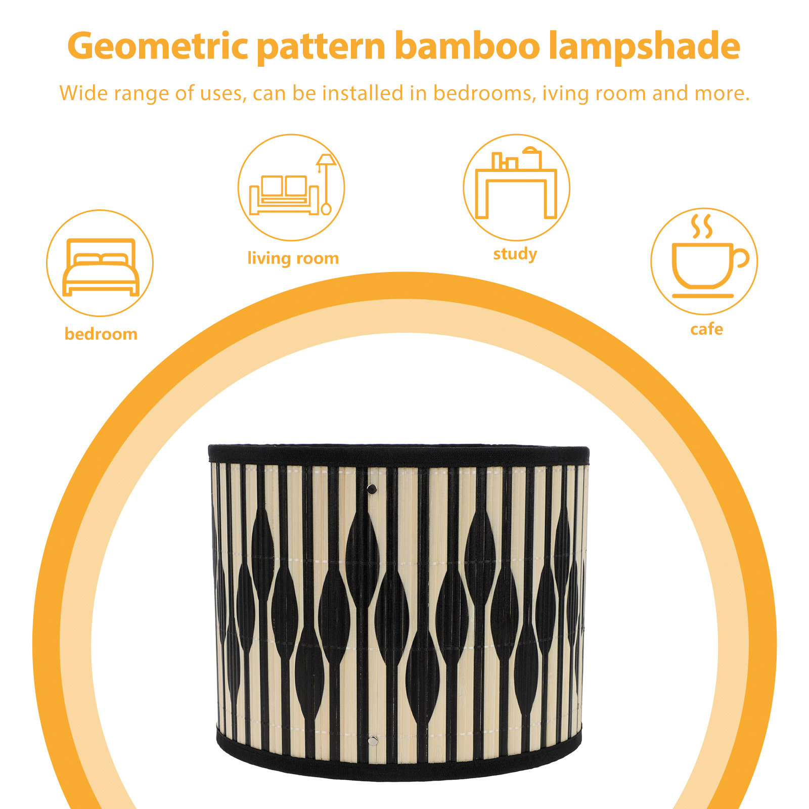Yüksek Kaliteli Bambu Abajur,  - Geometric Lamp Shade incelemesi ve fiyatı