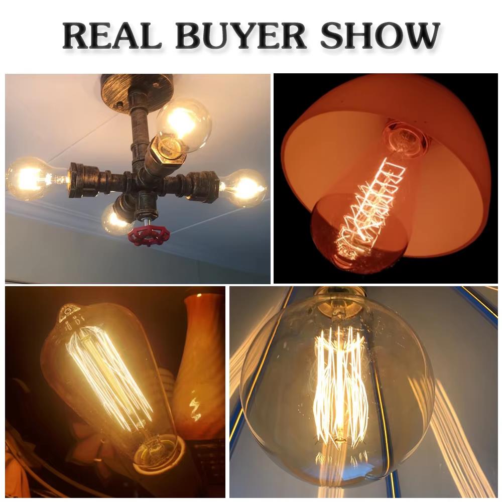Retro Edison Ampul E27 40W 220 - Lighting Decor Ideas incelemesi ve fiyatı