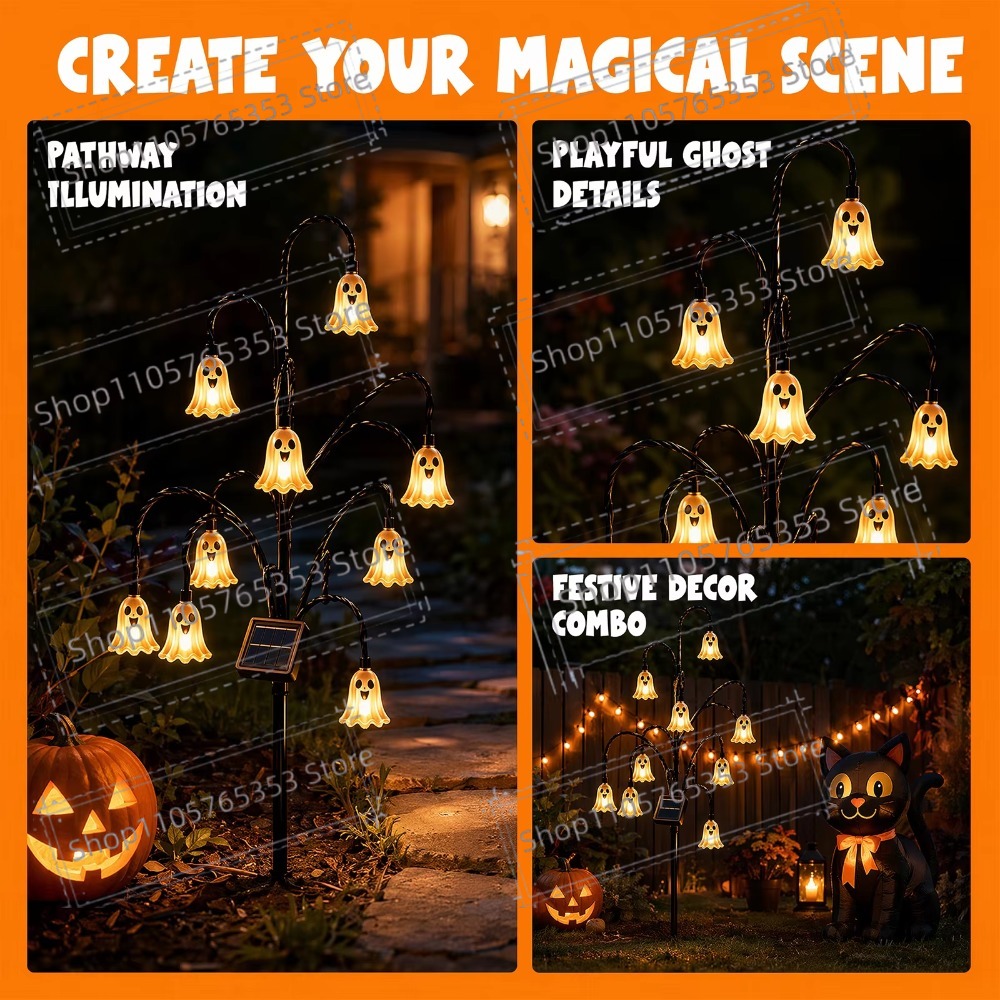 Cadılar Bayramı Güneş Enerjili - Lighting Tree Decor incelemesi ve fiyatı