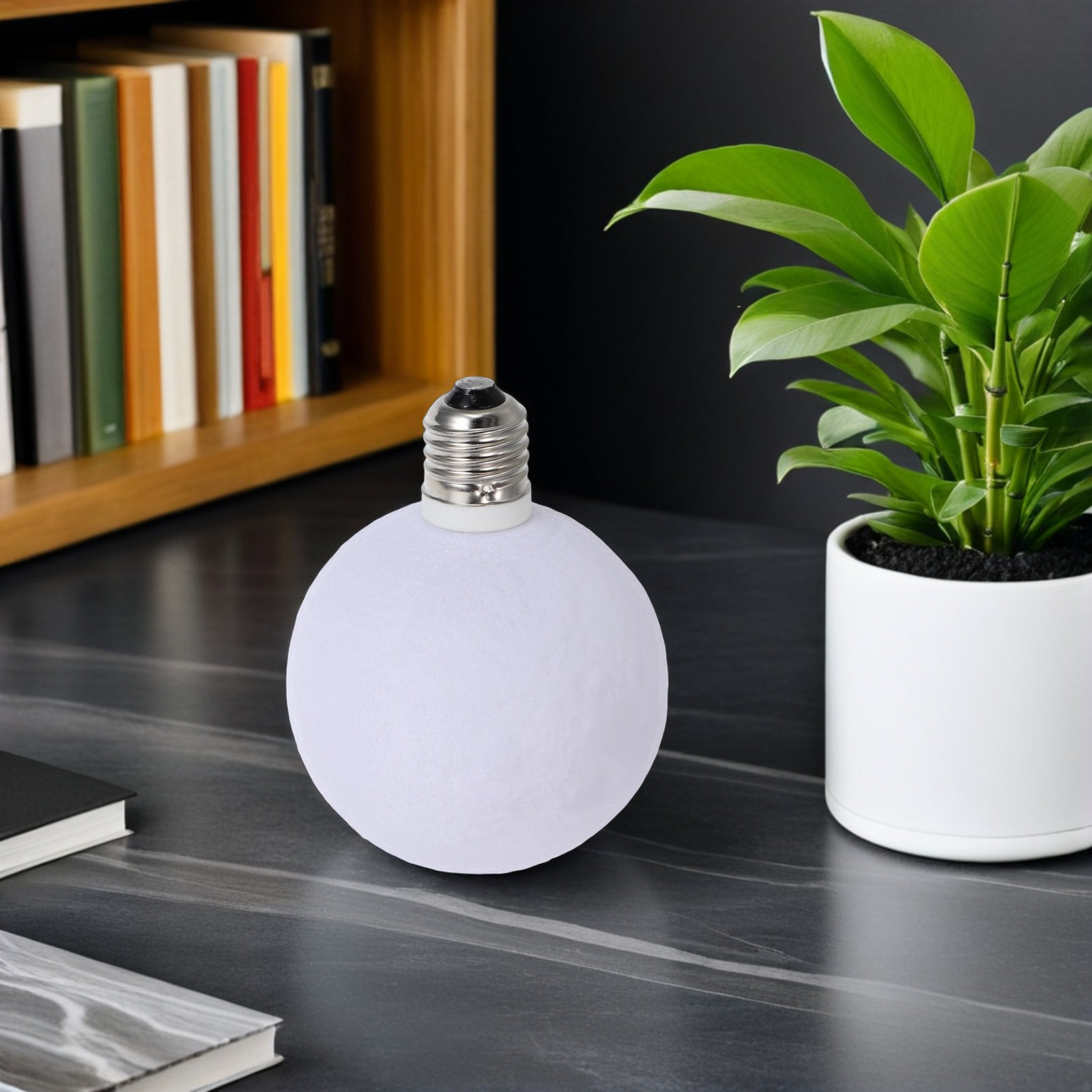 Modern Ay Şeklinde Lamba, 3D B - Lighting Decor Room incelemesi ve fiyatı
